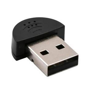 휴대용 미니 소형 전방향 스테레오 USB 2.0 마이크  노트북 PC 컴퓨터 채팅  온라인 회의  MSN  스카이프용