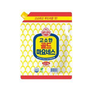 [기타]오뚜기 골드마요네스 스파우트팩 3.2kg 4개