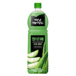 미닛메이드 알로에주스 1.5L x 1개