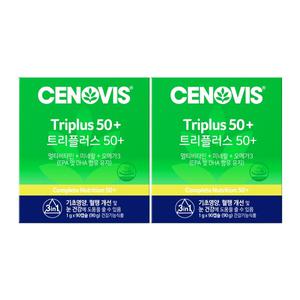 세노비스 트리플러스50+, 90캡슐, 2개