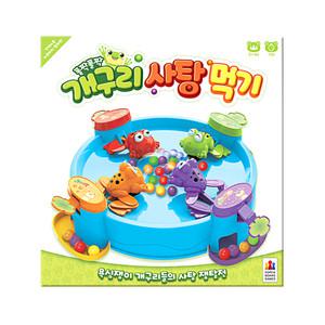 코리아보드게임즈 보드게임 폴짝폴짝 개구리 사탕먹기 {~331789}