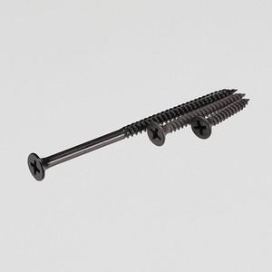 드라이월스크류 세목피스 석고용 흑피스 20mm 500개입 흑색 일반 석고 철판