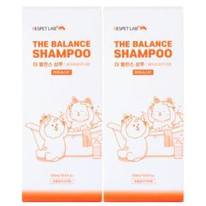 리스펫 강아지 고양이 더밸런스 저자극 샴푸 500ml X2