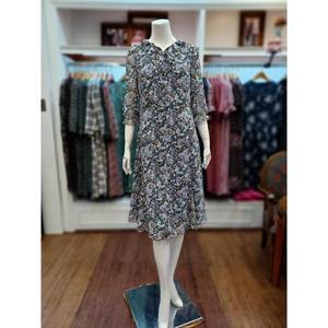 [앤디스클라인] 세이브존07 블루꽃 쉬폰 원피스  A2MBO617A55 (S9968448)