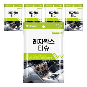 [혜택가12,530원]불스원 레자왁스티슈 10매, 5개