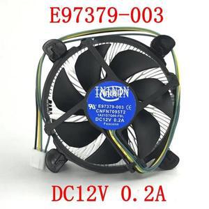 CPU 냉각 팬 E97379-003 i3 i7 소켓 LGA 0.2A