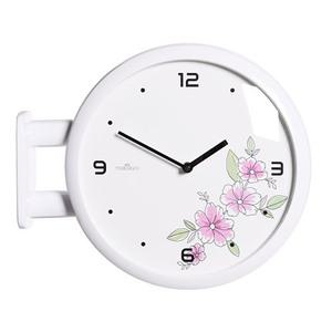 모던 양면 벽시계 Flower