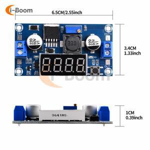 DC-DC 스텝 다운 전원 공급 장치 모듈, 조절 가능한 LM2596S 전압 조정기, Arduino용, 36V, 24V, 5V, 3A