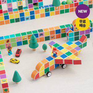 [앙파파]그로우러닝 다각형 C3 자석블럭 1SET (48pcs) 유아자석교구