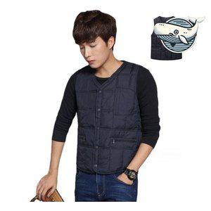 [기타]남성용 경량 패딩 조끼 이너웨어 따뜻한 외출용 (WFH1UYM)