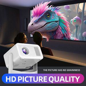 2025 핫 5G 프로젝터 네이티브 1280720P 4K L018 360 ° 자동 키스톤 초점 에어 마우스 Wifi6 BT5.2 휴대용