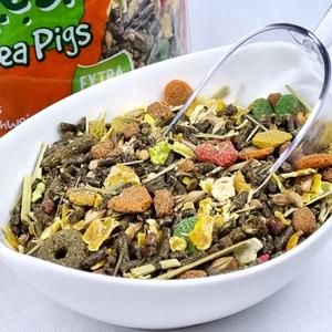 버셀라가 크리스피 뮤즐리 기니피그사료1kg 기니피그 밥 간식 기니전용 소동물 설치류사료