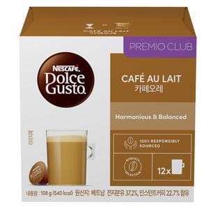 돌체구스토 네스카페 카페오레 캡슐커피