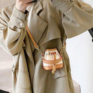 [기타]마이크로백 버킷백 탑핸들 투웨이 복조리 미니크로스백