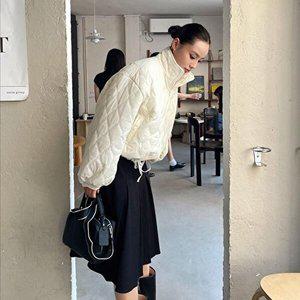 [셀러허브 1][HYIK0YS3_4B]여성경량패딩 누빔 퀼팅 자켓