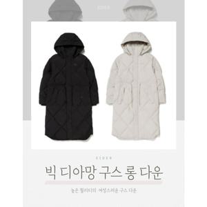 [아이더](신세계 사우스시티)[기존가 449,000]역시즌 BIG DIAMANT LONG (빅디아망 롱) 구스 다운 자켓 (...