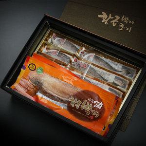 [작심밀도]산지직송 군산 황금박대조기 2호 박대5미 (1미/1팩/120-149g) +조기10미(1미/66-79g)