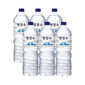 [제이커머스](해태음료) 강원평창수 2L x 6개 생수 부품 소모품 자재 파츠