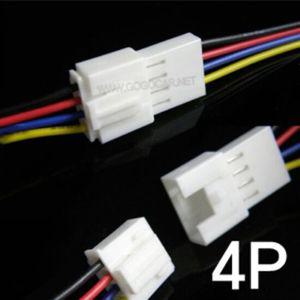 차량용 DIY용부자재 하넥스 4P 커넥터 배선연결