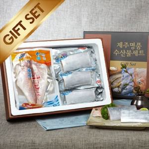 [제주직송] 제주 은갈치 옥돔 명품세트 3호(갈치 300g이상 팩  3팩+옥돔 200g이상 팩  5마리)
