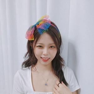 [OFM6L69R]생일 웨딩 브라이덜샤워 리본머리띠 파티 소품