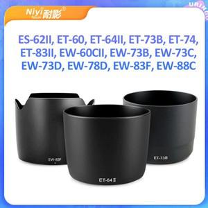 캐논 카메라 렌즈 후드 EW-78D ES-62II ET-60 ET-73B ET-74 ET-83II EW-83F EW-88C