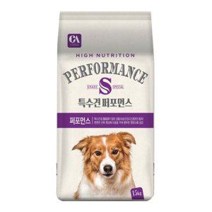 강아지 특수견 퍼포먼스 15kg 1P 기능성 건식 사료