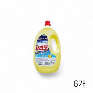 애경 항균 부라보 주방세제 2kg X 6개 대용량 음식점 설거지 설겆이 업소용 식기세정제 (반품불가)