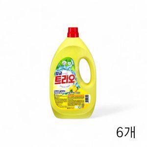트리오 항균 주방세제 1kg X 6개 야채과일세정제 설거지 주방용 식기세제 기름때제거 (반품불가)