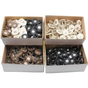 100PCS 25mm 쥬얼리 폴리싱 휠 브러쉬 Dremel 액세서리 쥬얼리 핸드 툴 만들기