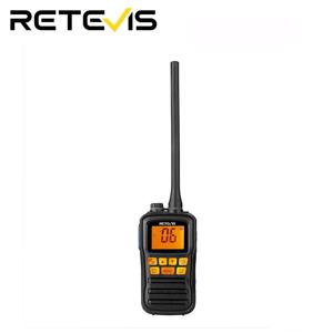 Retevis VHF 해양 라디오 트랜시버, IP67 방수 핸드헬드 워키토키, 플로트 베셀 토크, 보트 NOAA 양방향 라디오, RM01