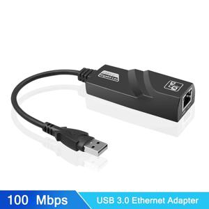 USB 3.0-Rj45 Lan 이더넷 어댑터 Xiaomi MiBox Windows10 네트워크 카드 용 100Mbps Usb3.0 기가비트 이더넷 네트워크 케이블