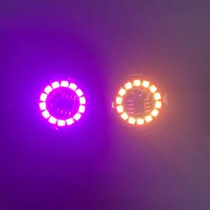 다채로운 자석 제어 램프 흐르는 빛 무선 LED 램프, 배터리 포함, 자석 DIY 반다이 건다 로봇, 샌드테이블 모델, 4 가지 모드