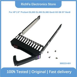 HP 프로라이언트 DL580 DL380 DL360 Gen5 G5 G6 G7 Gen6 2.5인치 SAS SATA 하드 드라이브 트레이 캐디 슬레드 512744 -001 500233 -001