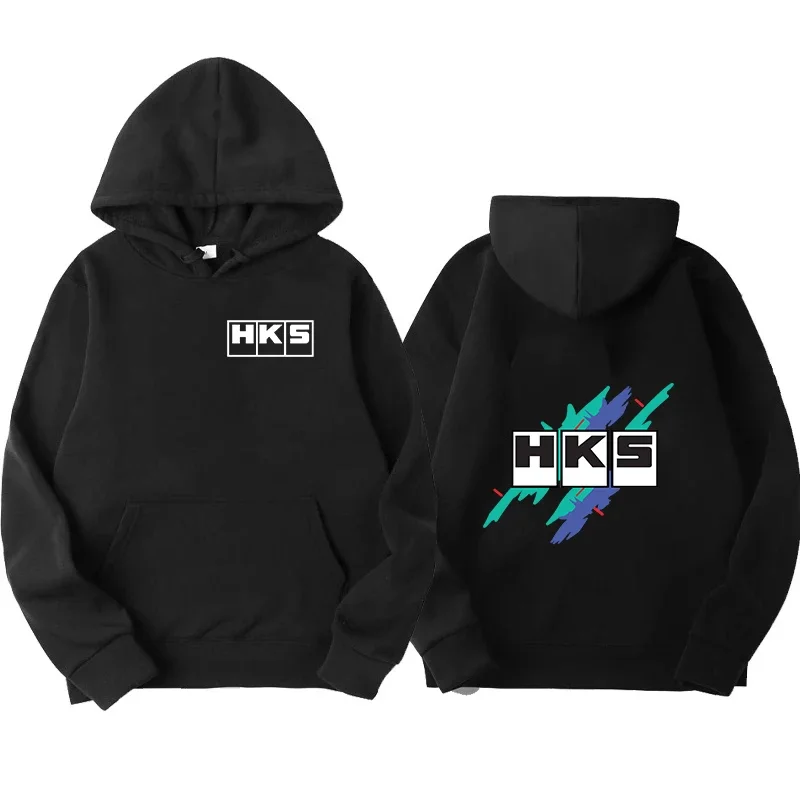 일본 JDM 수정 된 자동차 HKS ENDLESS 까마귀 여성 남성 인쇄 까마귀 루즈 캐주얼 Hoody 스웨터 남여 긴 소매 풀오버