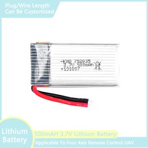 원격 제어 항공기에 적합 3.7V 500mAh 300mAh 250mAh 160mAh RC 항공기 충전식 리튬 이온 배터리