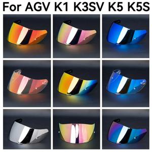 AGV K1 K3SV K5 모토 헬멧 쉴드 액세서리 오토바이 안티 스크래치 윈드 쉴드 용 오토바이 헬멧 바이저