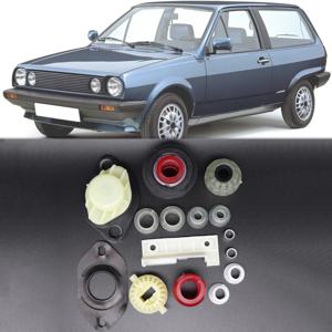 VW 폴로 MK2 (86C, 80) 더비 1981 - 1994 클래식 변형 세단 전면 수동 변속기 기어 링키지 시프트 레버 수리 키트