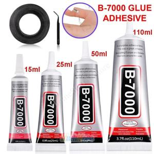 15/25/50ML E8000 액체 강한 접착제 B-7000 접착제 유리 접착제 네일 아트 휴대 전화 LCD 터치 스크린 DIY 수지 보석 수리