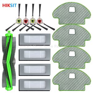 iRobot Roomba Combo 111 / 113 R용 메인 브러시 사이드 브러시 Hepa 필터 걸레 천 액세서리 113840   로봇 진공 청소기 부품