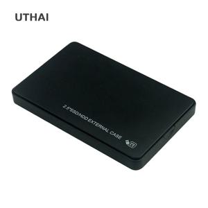 UTHAI 2.5 인치 기계식 SSD 솔리드 스테이트 Sata 직렬 포트 나사없는 도구 무료 하우징 USB3.0 외부 모바일 하드 드라이브 케이스