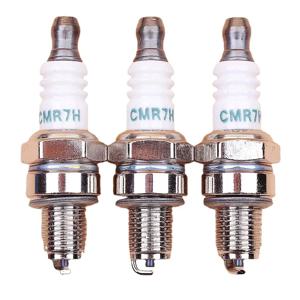 Stihl Honda Robin Mitsubishi Briggs Stratton Makita 4 스트로크 트리머 Brushcutter 송풍기 엔진 CMR7H 용 3 개/몫 점화 플러그