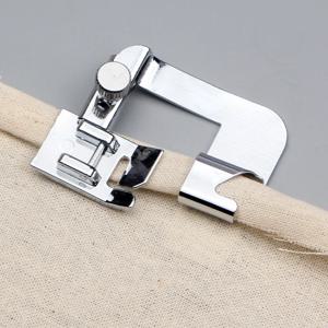 1PCS 13 19 22mm 국내 재봉틀 발 노루발 Brother Singer Sew 액세서리 용 압연 밑단 피트