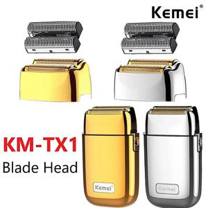 Kemei 전문 교체 포일 및 커터 블레이드 세트 KM-TX1 면도기에 적합 기존 전기 면도기 블레이드
