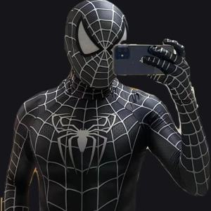 할로윈 남자 스파이더 코스프레 블랙 Raimi 의상 Venom Symbiote Raimi Suit Zentai Bodysuit 성인 파티 점프 슈트