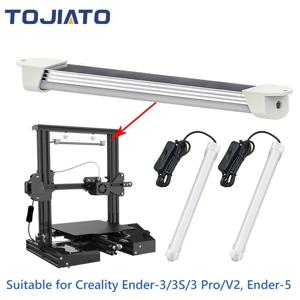 Creality Ender-3/3S/3 Pro/V2 Ender-5/5 Pro DIY 프린터 액세서리 용 3D 프린터 LED 스트립 라이트 24V 조명 전구 업그레이드 키트