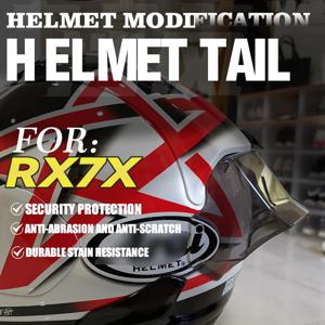 ARAI RX7X RX-7X RR5 VZ-Ram 오토바이 후면 트림 헬멧 스포일러 헬멧 RX7X RR5 스포일러 액세서리