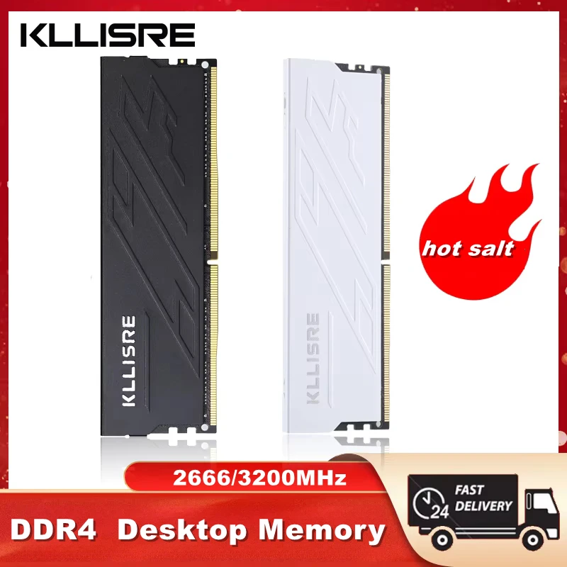 데스크탑 DDR3 DDR4 비 ECC 메모리 램, 1600 1866 2666, 3200 MHz, 8GB, 16GB