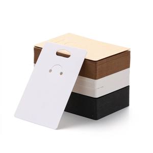50pcs 6x9cm 키 체인 귀걸이 디스플레이 카드 키 체인 카드 DIY 열쇠 고리 쥬얼리 디스플레이 포장에 대 한 골 판지 보유 도매