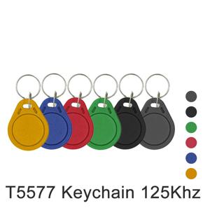 RFID 태그 액세스 제어 카드, Em4305 T5577 키, 125khz Keyfobs 액세스 카드 복제기 키체인, 쓰기 가능, 재생산 가능, 1 개, 5 개, 10 개